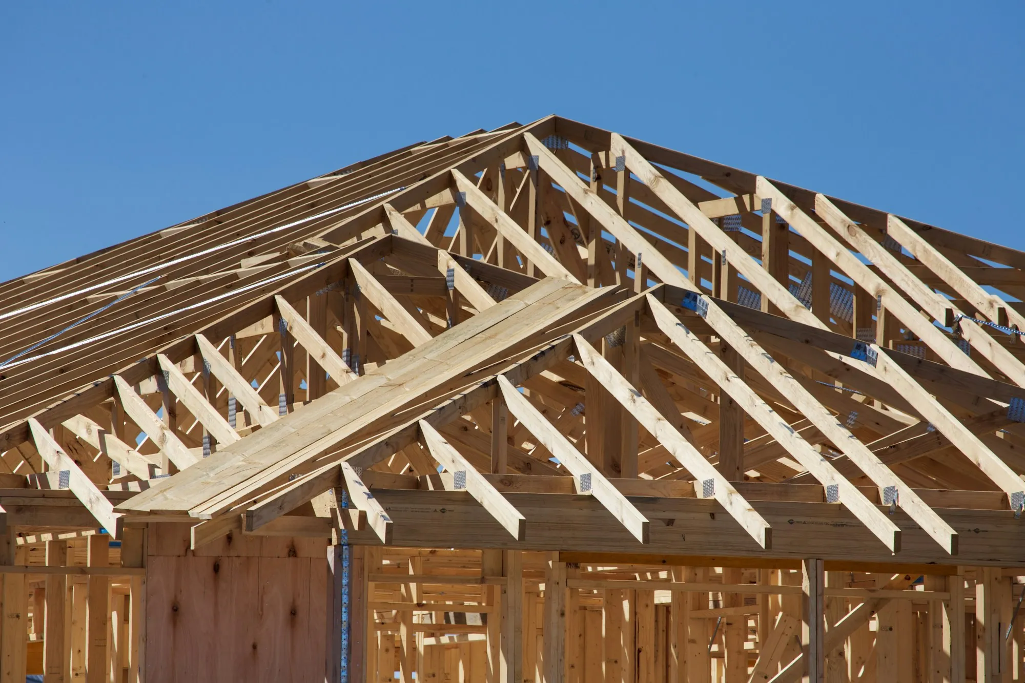New single-story room addition matched to the existing house exterior